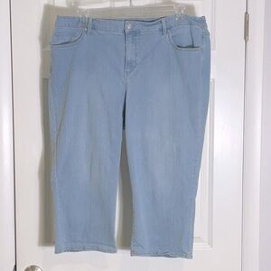 Light Blue Women's Capris